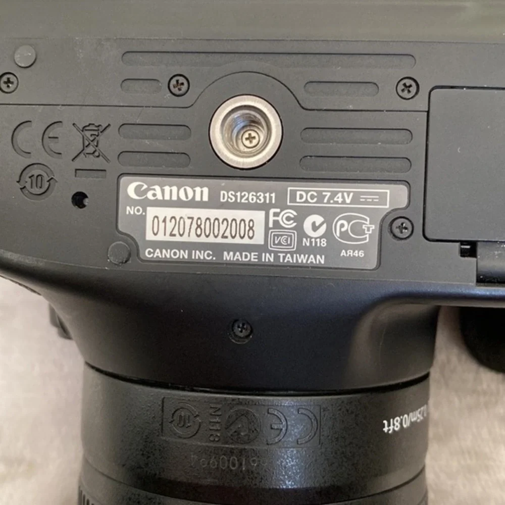 Canon EOS Rebel T3i Digital SLR Camera EF-S 18-55mm f/3.5-5.6 IS Lens